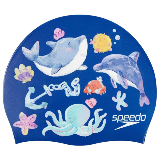 Speedo Παιδικό σκουφάκι κολύμβησης Junior Digitally printed cap